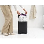 Brabantia Bo Pedal Bin, 12 L, matt black, decoration image