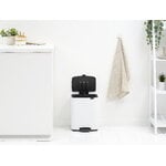 Brabantia Bo Pedal Bin, 12 L, white, decoration image