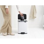 Brabantia Bo Pedal Bin, 12 L, white, decoration image