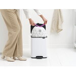 Brabantia Bo Pedal Bin, 12 L, white, decoration image