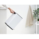 Brabantia Bo Pedal Bin, 12 L, white, decoration image