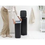 Brabantia Bo Pedal Bin 30 L, negro mate, imagen de decoración