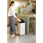 Brabantia Bo Pedal Bin 30 L, blanco, imagen de decoración