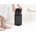 Brabantia Bo Pedal Bin, 4 L, matt black, decoration image