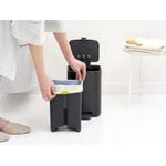 Brabantia Bo Pedal Bin, 4 L, matt black, decoration image