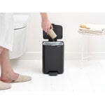 Brabantia Bo Pedal Bin, 4 L, matt black, decoration image