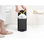 Brabantia Bo Pedal Bin, 4 L, matt black, decoration image