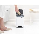 Brabantia Bo Pedal Bin 4 L, blanco, imagen de decoración
