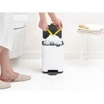Brabantia Bo Pedal Bin 4 L, blanco, imagen de decoración