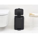 Brabantia Bo Pedal Bin, 7 L, matt black, decoration image