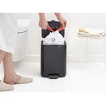 Brabantia Bo Pedal Bin, 7 L, matt black, decoration image