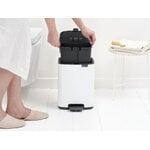 Brabantia Bo Pedal Bin, 7 L, white, decoration image