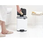 Brabantia Bo Pedal Bin, 7 L, white, decoration image