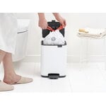 Brabantia Bo Pedal Bin, 7 L, white, decoration image