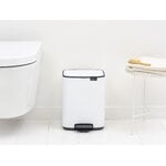 Brabantia Bo Pedal Bin, 7 L, white, decoration image