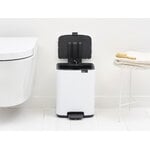 Brabantia Bo Pedal Bin, 7 L, white, decoration image