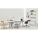 HAY Scaffale Pier System 132, 2 colonne, PS white - alluminio, immagine decorativa
