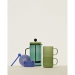 HAY Glass mug, 2 pcs, green