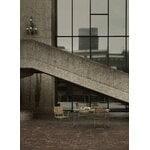 Grythyttan Stålmöbler Table Bovik, 92 x 150 cm, acier galvanisé à chaud - teck, image décorative