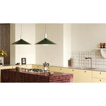 Tala Lampada a sospensione Bower C600, con lampadina Oval II, verde