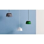 HAY Lampada a sospensione Brim, 24,5 cm, vetro trasparente