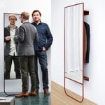Asplund Tati H mirror, brown red, decoration image