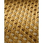 GUBI C-chair Outdoor, teak - HDPE cane, decoration image