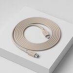 Avolt Cable 1 USB-C to Lightning charging cable , 2 m, Nomad sand