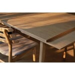 FDB Møbler C65 Åstrup extendable dining table, 170 x 90 cm, lacquered oak