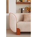 Fermob Coussin d'extérieur Vibration, 44 x 44 cm, Entrelac Savannah, image décorative