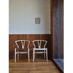 Carl Hansen & Søn CH24P Wishbone sedia, rovere insaponato - pelle Terra color sabbia, vista 2