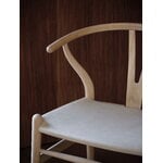 Carl Hansen & Søn CH24P Wishbone sedia, rovere insaponato - pelle Terra color sabbia, vista 10