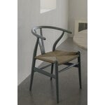Carl Hansen & Søn CH24 Wishbone tuoli, soft pewter - paperinaru
