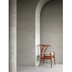 Carl Hansen & Søn CH24 Wishbone chair, soft terracotta - natural cord
