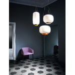 Foscarini Chouchin Reverse 2 Pendelleuchte, Weiß – Grün