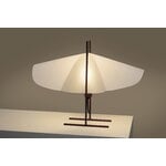 Motarasu Cho table lamp, white - terracotta, decoration image