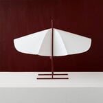Motarasu Cho table lamp, white - terracotta, decoration image