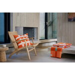 Røros Tweed City throw, 135 x 200 cm, orange, decoration image