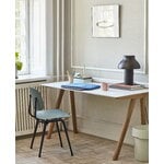 HAY CPH90 2.0 desk, 130 x 65 cm, lacquered oak - off-white linoleum, decoration image