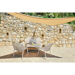 Fermob Croisette fauteuil bas, 4 pcs, gris argile, image décorative