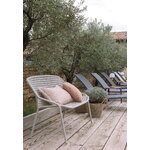 Fermob Croisette 3-seater XL bench, clay grey, decoration image