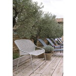 Fermob Croisette 3-seater XL bench, clay grey, decoration image