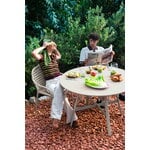 Fermob Croisette dining armchair, 2 pcs, clay grey, decoration image
