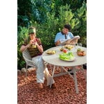Fermob Croisette dining armchair, 2 pcs, clay grey, decoration image