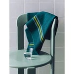 HAY Canteen strofinaccio cucina, 52 x 80 cm, a righe blocchi verde - giallo, vista 4