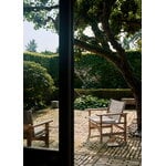 Fredericia Chaise Canvas, extérieur, teck, image décorative