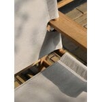 Fredericia Chaise Canvas, extérieur, teck, image décorative