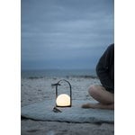 MENU Carrie LED table lamp, olive