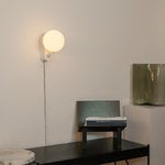 Tala Alumina table and wall lamp, chalk