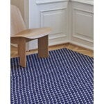HAY Channel rug, blue - white